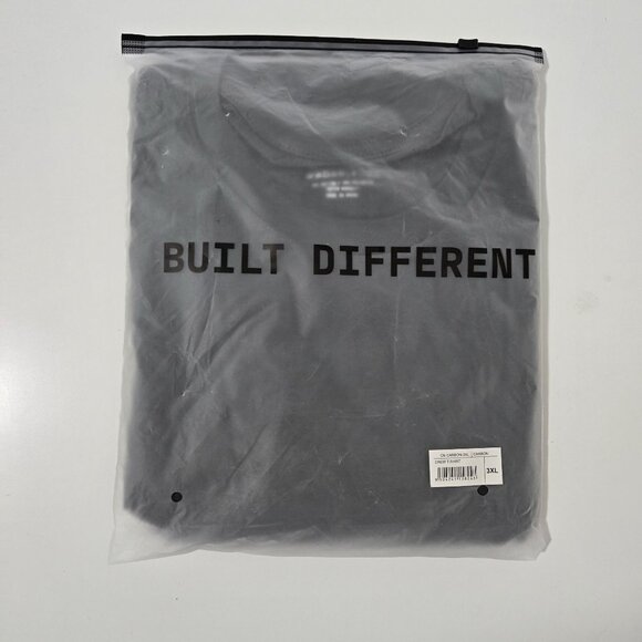Built Different Carbon‎ Crew neck - Size 3XL - Picture 2 of 5